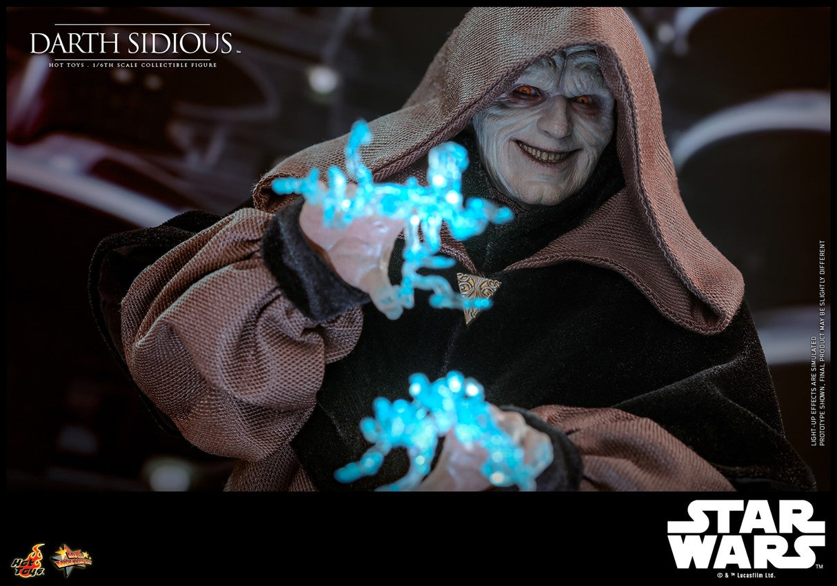 Hot Toys - MMS745B Star Wars Revenge of the Sith - Darth Sidious Exclusive Edition - 1/6 Scale Collectible Figure