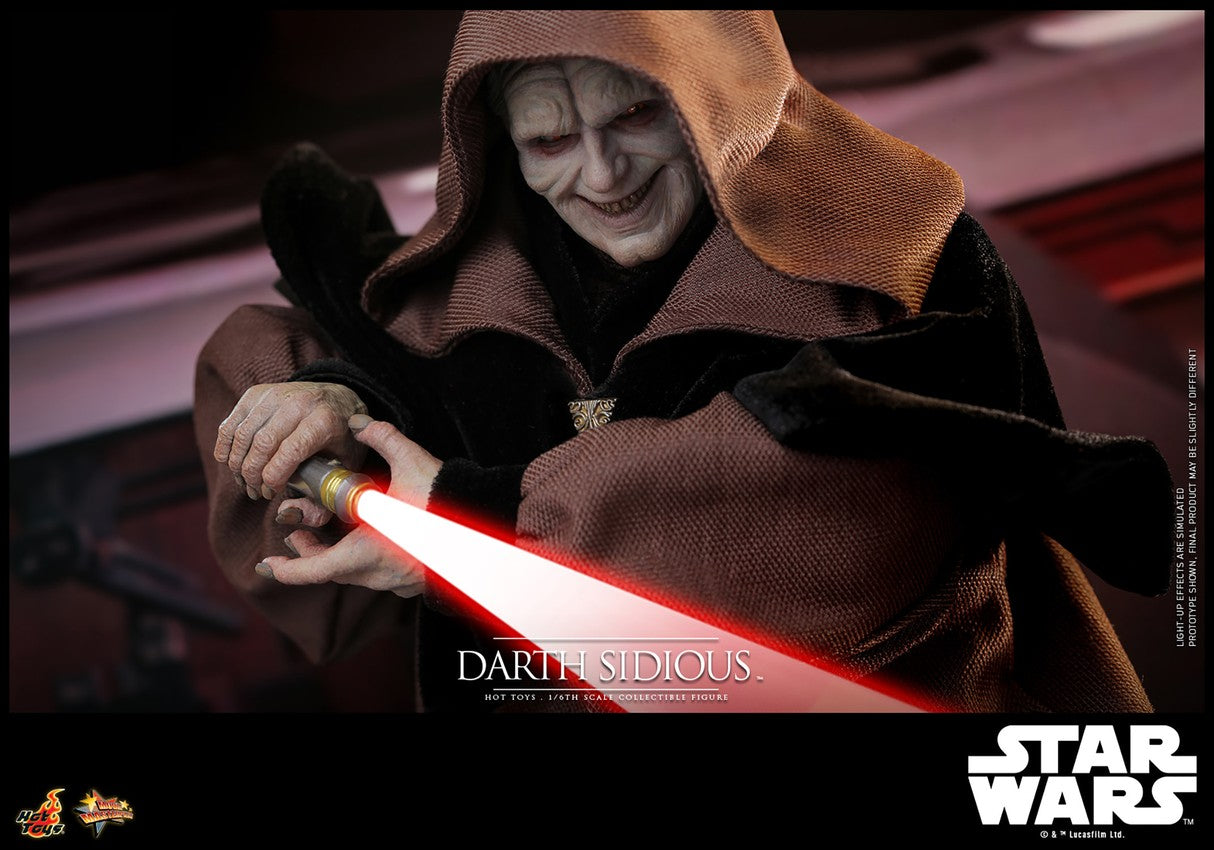 Hot Toys - MMS745B Star Wars Revenge of the Sith - Darth Sidious Exclusive Edition - 1/6 Scale Collectible Figure