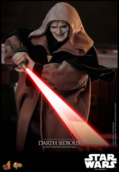 Hot Toys - MMS745B Star Wars Revenge of the Sith - Darth Sidious Exclusive Edition - 1/6 Scale Collectible Figure