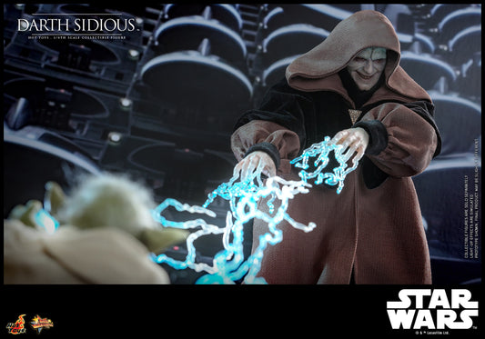 Hot Toys - MMS745B Star Wars Revenge of the Sith - Darth Sidious Exclusive Edition - 1/6 Scale Collectible Figure