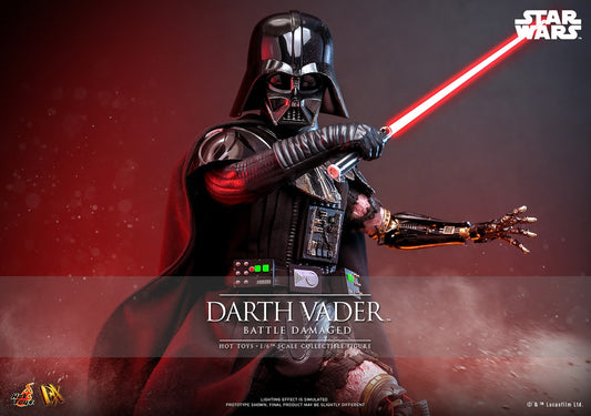 (Preorder) Hot Toys DX45B Star Wars [Darth Vader Battle Damaged] (Deluxe Version) (Special Edition)  1/6 Scale Collectible Figure