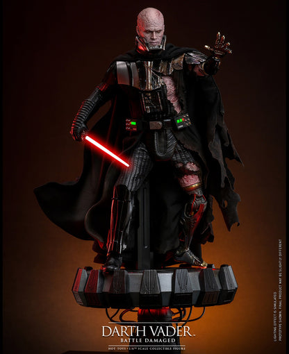 (Preorder) Hot Toys DX45B Star Wars [Darth Vader Battle Damaged] (Deluxe Version) (Special Edition)  1/6 Scale Collectible Figure