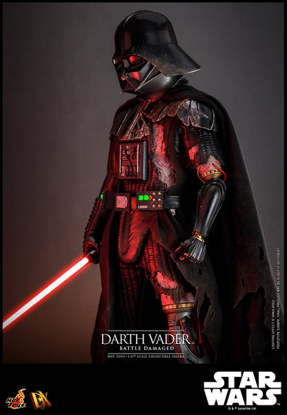 (Preorder) Hot Toys DX45B Star Wars [Darth Vader Battle Damaged] (Deluxe Version) (Special Edition)  1/6 Scale Collectible Figure