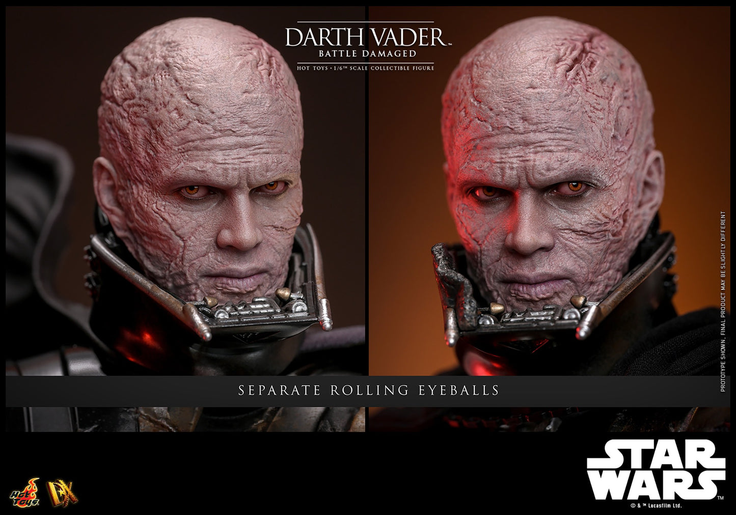 (Preorder) Hot Toys DX45B Star Wars [Darth Vader Battle Damaged] (Deluxe Version) (Special Edition)  1/6 Scale Collectible Figure