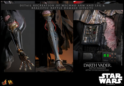 (Preorder) Hot Toys DX45B Star Wars [Darth Vader Battle Damaged] (Deluxe Version) (Special Edition)  1/6 Scale Collectible Figure