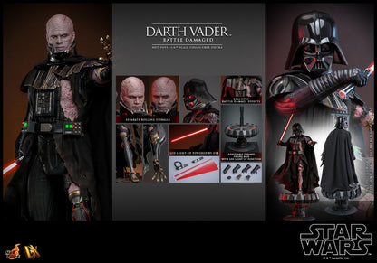 (Preorder) Hot Toys DX45B Star Wars [Darth Vader Battle Damaged] (Deluxe Version) (Special Edition)  1/6 Scale Collectible Figure