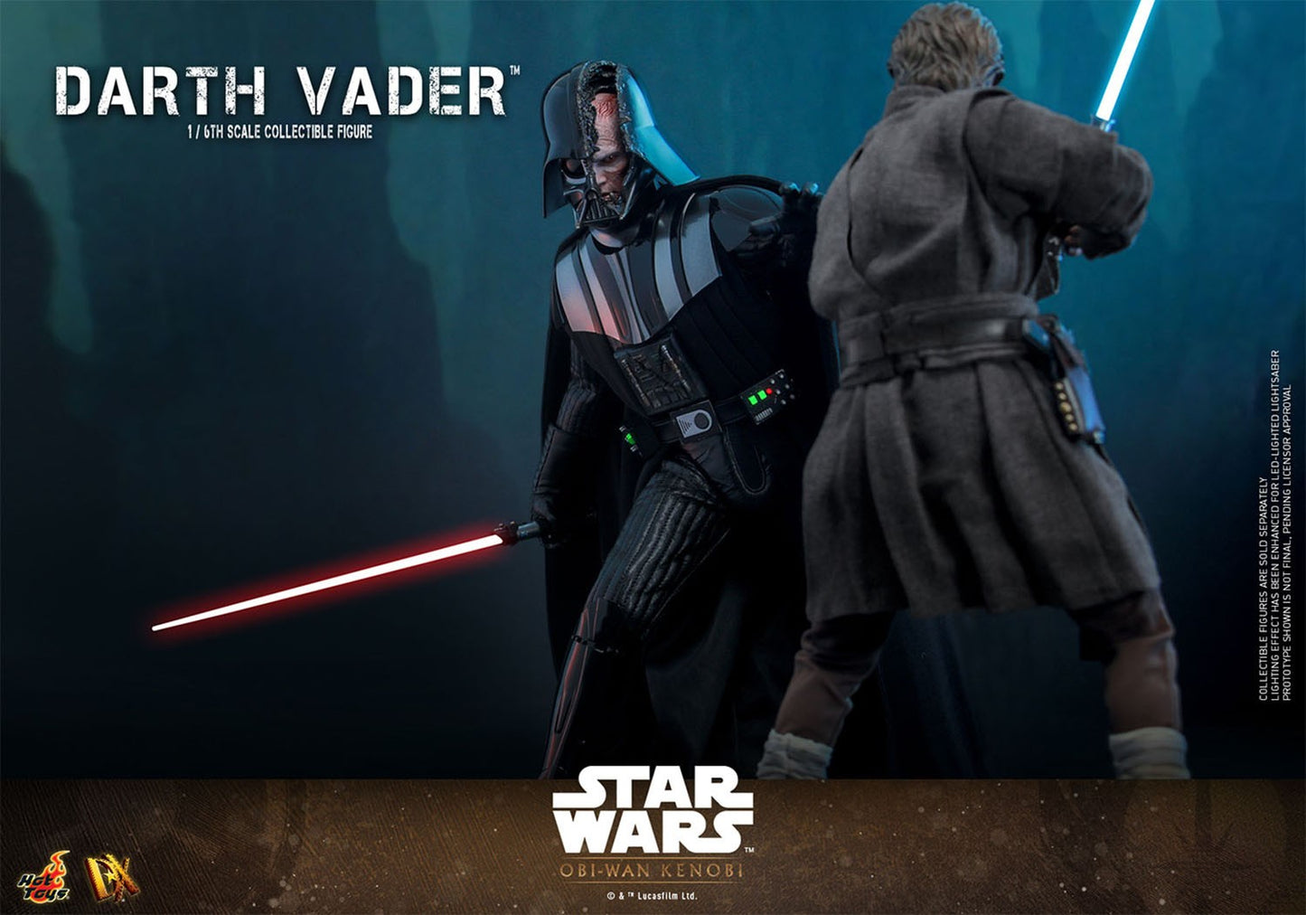 Hot toys DX28 Star Wars : Obi-Wan Kenobi  [Darth Vader] (Deluxe Version Regular Edition) 1/6th scale Collectible Figure