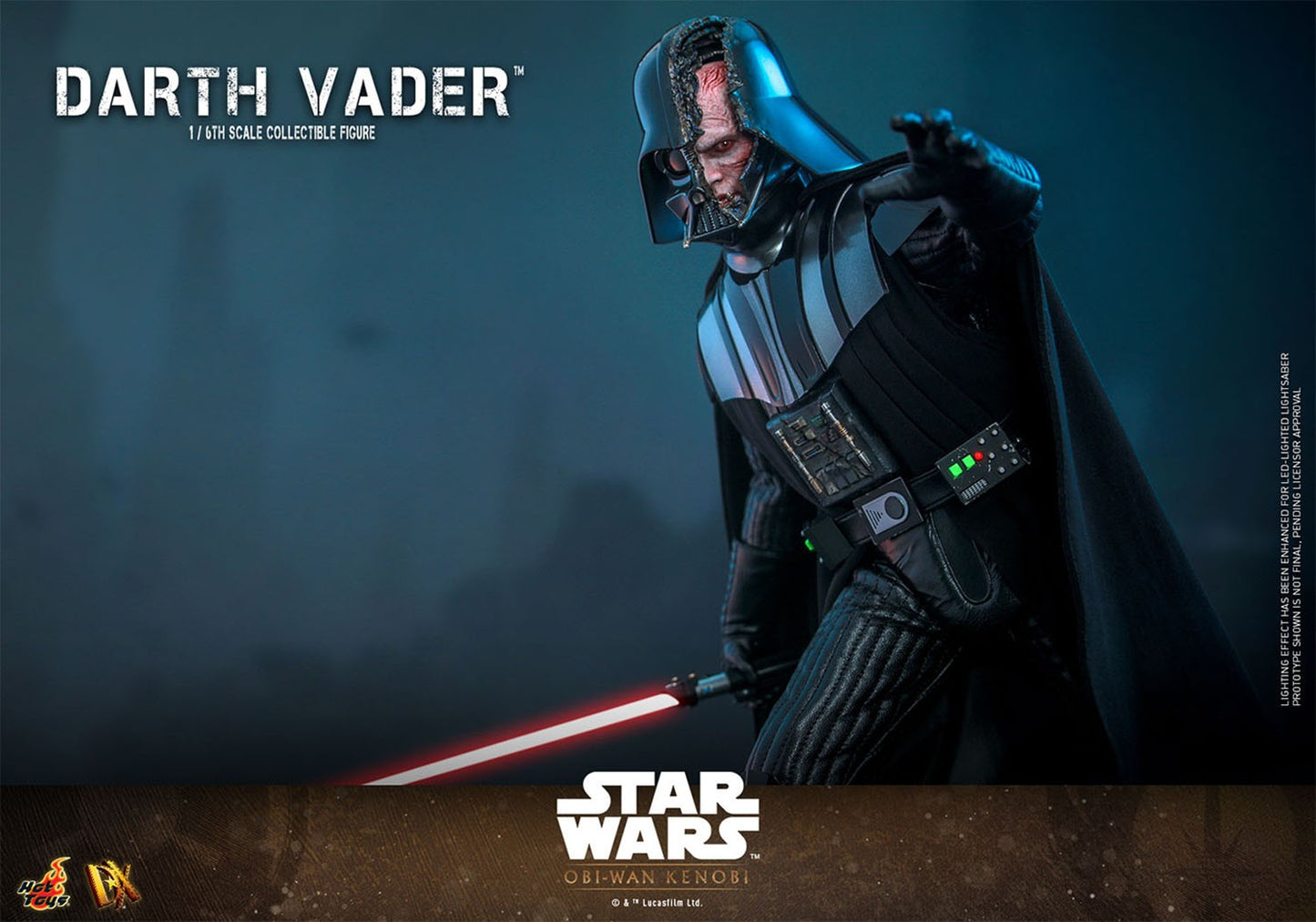 Hot toys DX28 Star Wars : Obi-Wan Kenobi  [Darth Vader] (Deluxe Version Regular Edition) 1/6th scale Collectible Figure