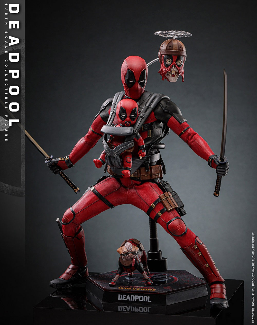 Hot Toys - MMS746 Marvel Deadpool and Wolverine - Deadpool (Standard Edition) - 1/6 Scale Collectible Figure