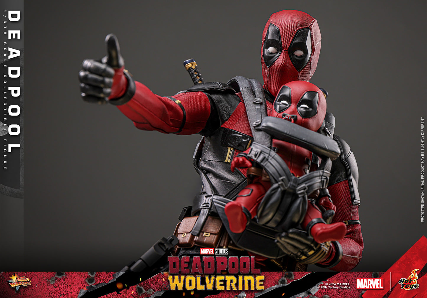 Hot Toys - MMS746 Marvel Deadpool and Wolverine - Deadpool (Standard Edition) - 1/6 Scale Collectible Figure
