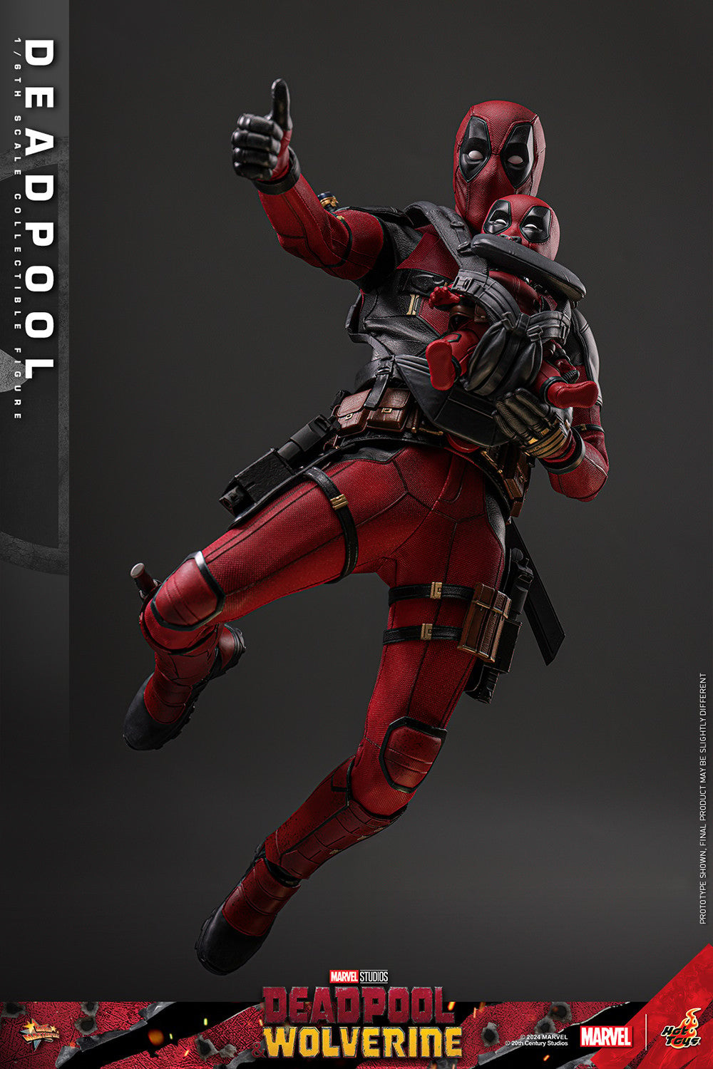 Hot Toys - MMS746 Marvel Deadpool and Wolverine - Deadpool (Standard Edition) - 1/6 Scale Collectible Figure