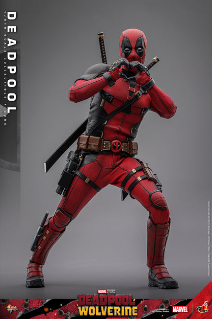 Hot Toys - MMS746 Marvel Deadpool and Wolverine - Deadpool (Standard Edition) - 1/6 Scale Collectible Figure