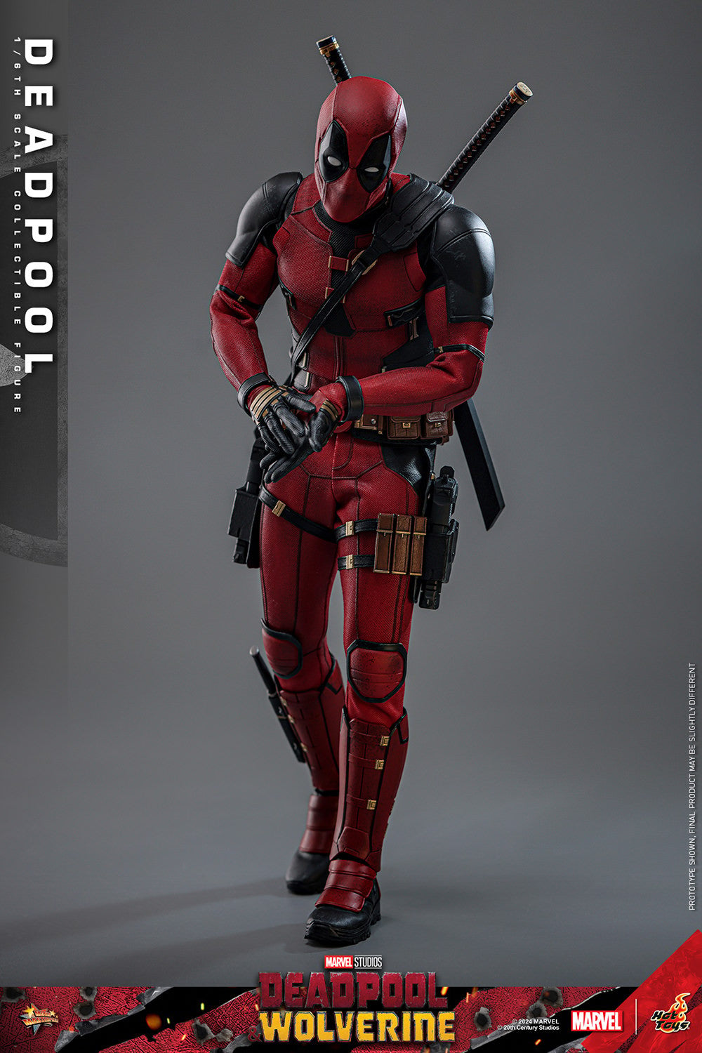 Hot Toys - MMS746 Marvel Deadpool and Wolverine - Deadpool (Standard Edition) - 1/6 Scale Collectible Figure