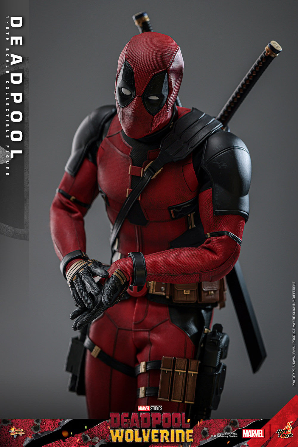 Hot Toys - MMS746 Marvel Deadpool and Wolverine - Deadpool (Standard Edition) - 1/6 Scale Collectible Figure