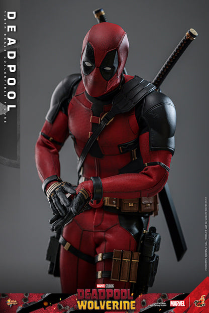 Hot Toys - MMS746 Marvel Deadpool and Wolverine - Deadpool (Standard Edition) - 1/6 Scale Collectible Figure