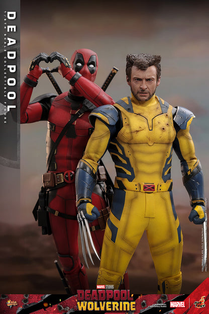 Hot Toys - MMS746 Marvel Deadpool and Wolverine - Deadpool (Standard Edition) - 1/6 Scale Collectible Figure