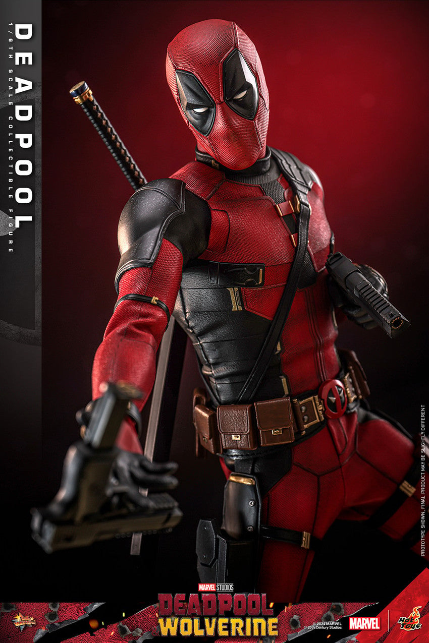 Hot Toys - MMS746 Marvel Deadpool and Wolverine - Deadpool (Standard Edition) - 1/6 Scale Collectible Figure