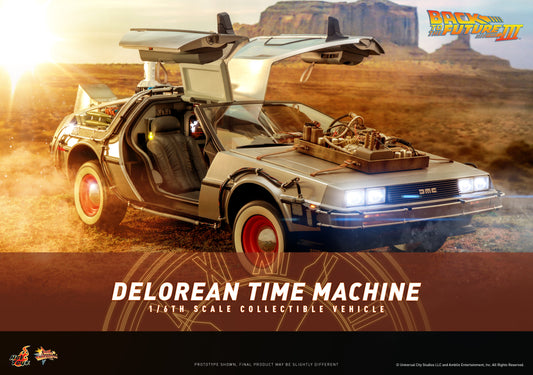 Hot Toys - MMS780 - Back to the Future III DeLorean Time Machine - 1/6 Scale Collectible Figure