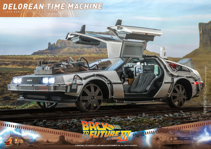 Hot Toys - MMS780 - Back to the Future III DeLorean Time Machine - 1/6 Scale Collectible Figure
