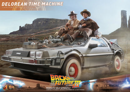 Hot Toys - MMS780 - Back to the Future III DeLorean Time Machine - 1/6 Scale Collectible Figure