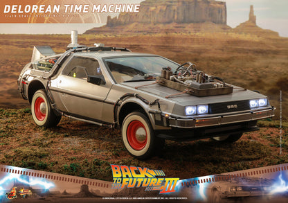 Hot Toys - MMS780 - Back to the Future III DeLorean Time Machine - 1/6 Scale Collectible Figure