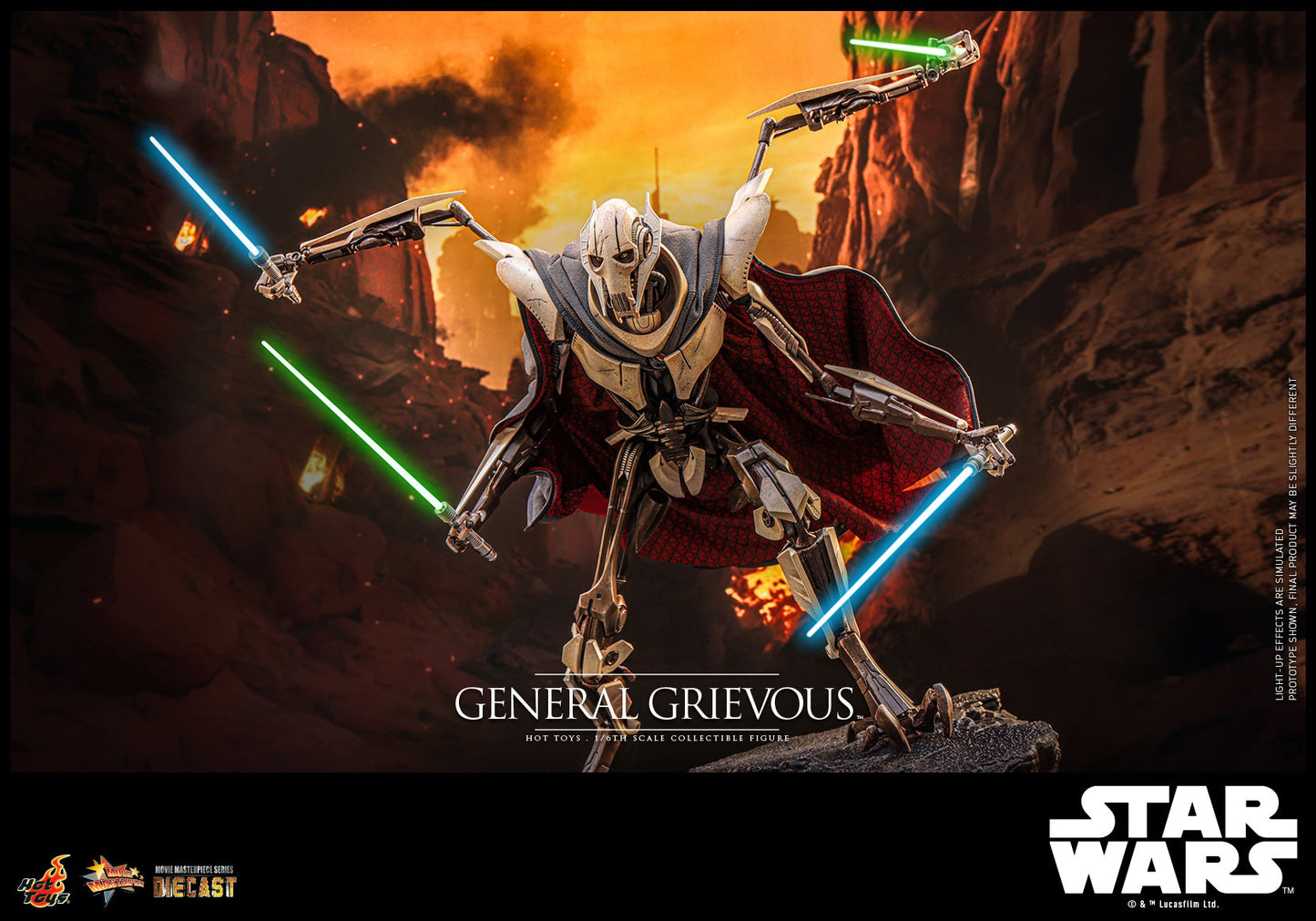 (Preorder) Hot Toys MMS760D67B-1 Star Wars Episode III Revenge of the Sith [General Grievous] (Special Edition) 1/6 Scale Collectible Figure