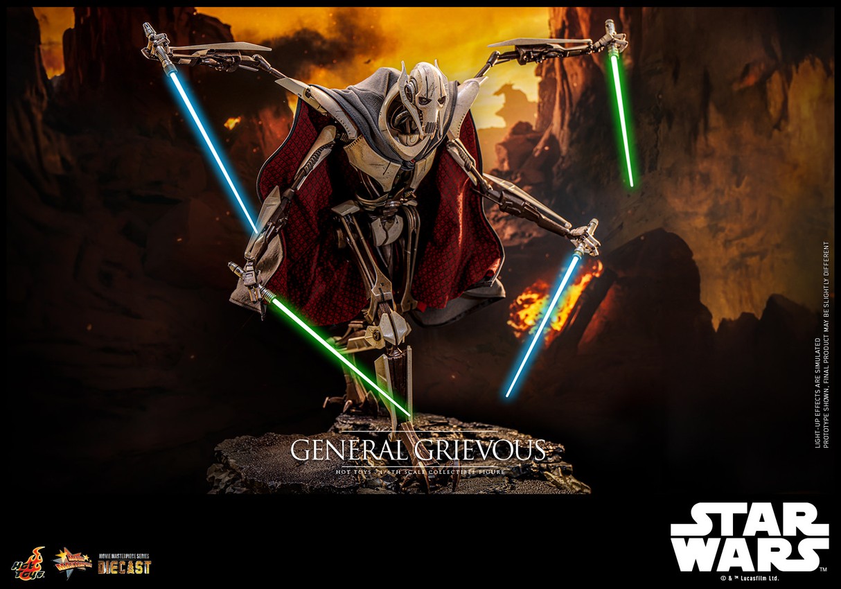 (Preorder) Hot Toys MMS760D67B-1 Star Wars Episode III Revenge of the Sith [General Grievous] (Special Edition) 1/6 Scale Collectible Figure