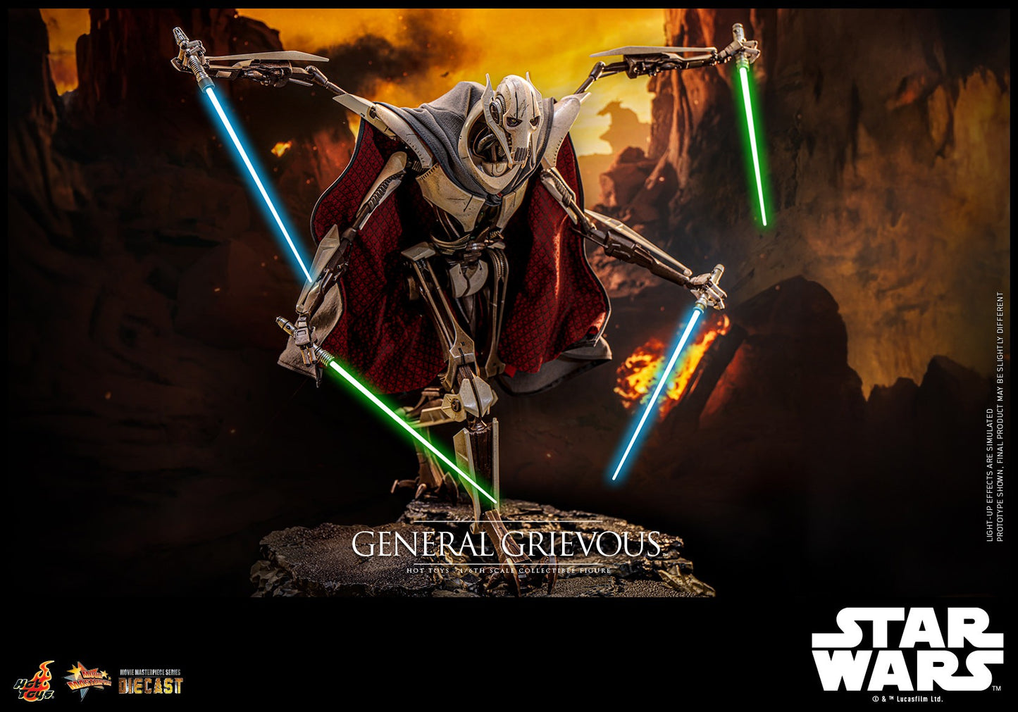 (Preorder) Hot Toys MMS760D67B-1 Star Wars Episode III Revenge of the Sith [General Grievous] (Special Edition) 1/6 Scale Collectible Figure