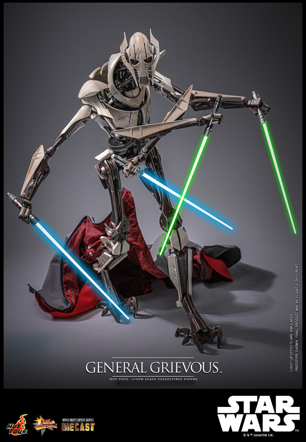 (Preorder) Hot Toys MMS760D67B-1 Star Wars Episode III Revenge of the Sith [General Grievous] (Special Edition) 1/6 Scale Collectible Figure