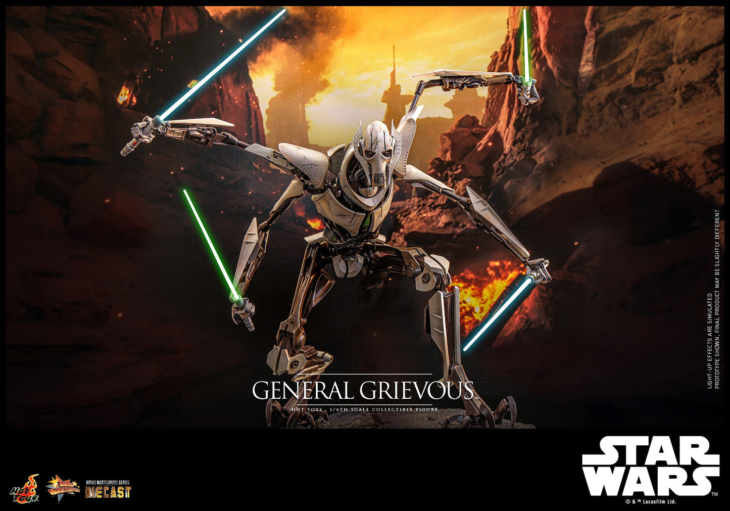 (Preorder) Hot Toys MMS760D67B-1 Star Wars Episode III Revenge of the Sith [General Grievous] (Special Edition) 1/6 Scale Collectible Figure