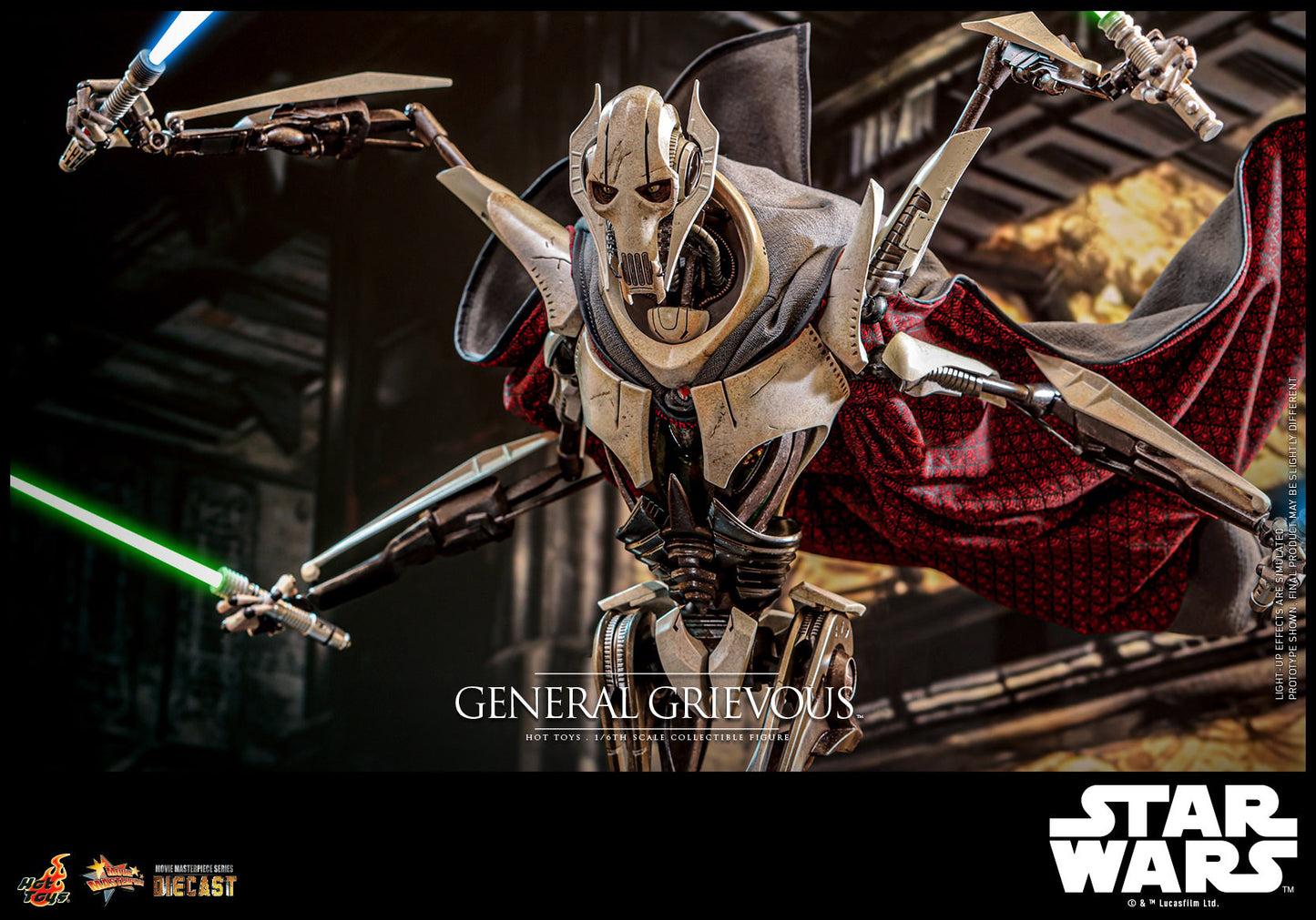 (Preorder) Hot Toys MMS760D67B-1 Star Wars Episode III Revenge of the Sith [General Grievous] (Special Edition) 1/6 Scale Collectible Figure