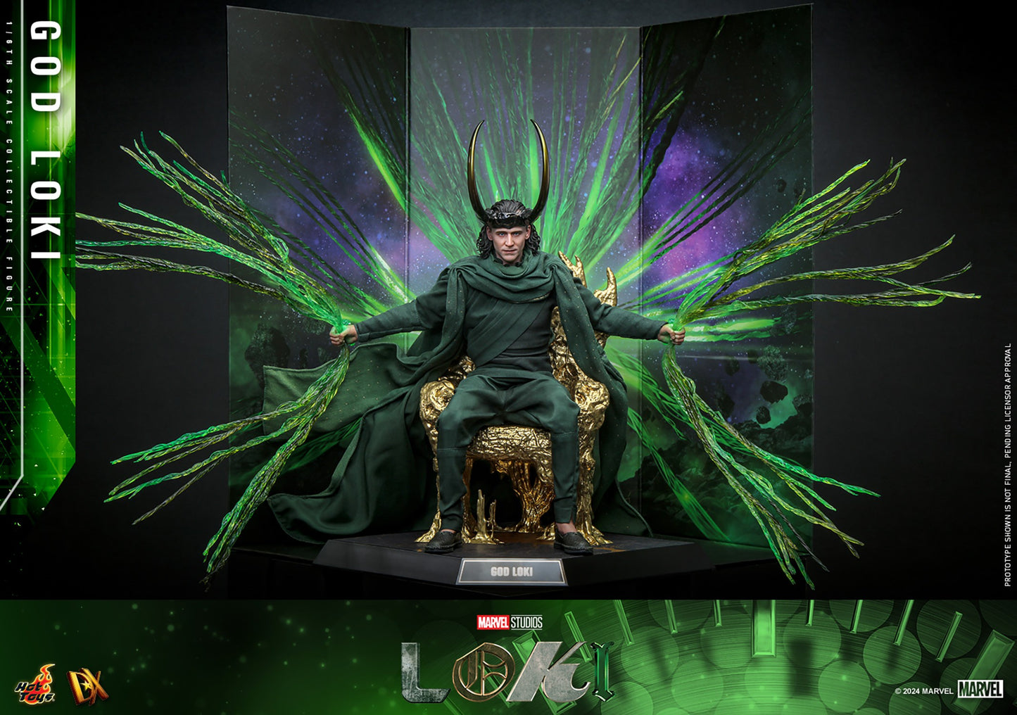 (Preorder) Hot Toys DX41AE Loki God [Loki] 1/6th Scale Collectible Figure (Artisan Edition) Limited Edition