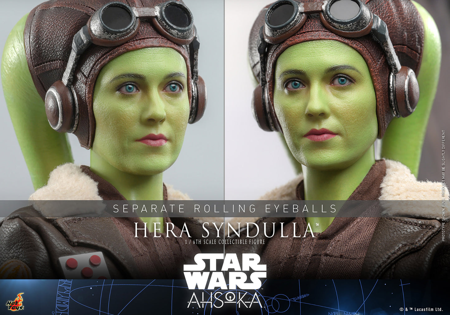 Hot Toys TMS113 Star Wars [Ahsoka Hera Syndulla] 1/6 Scale Collectible Figure