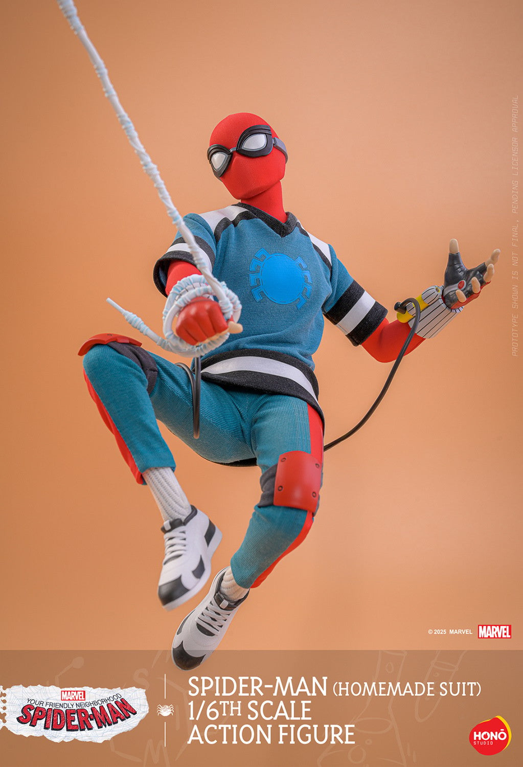 (Preorder) Hot Toys HS07 HONŌ STUDIO Your Friendly Neighborhood Spider-Man [Spider-Man] (Homemade Suit) 1/6 Scale Collectible Figure