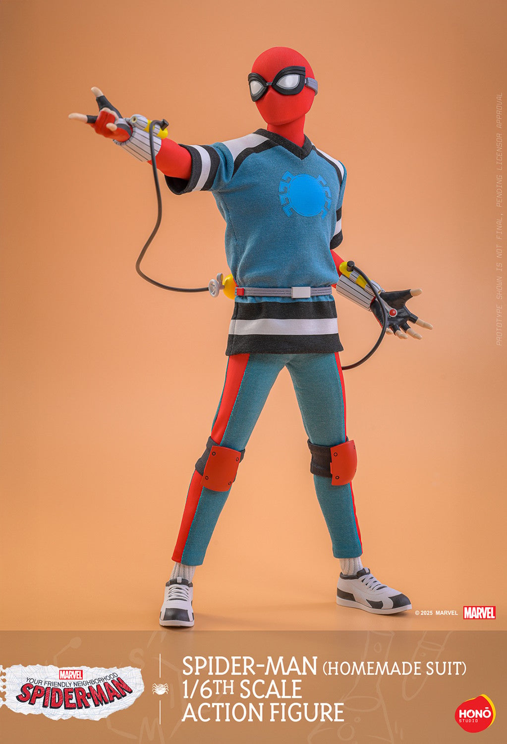 (Preorder) Hot Toys HS07 HONŌ STUDIO Your Friendly Neighborhood Spider-Man [Spider-Man] (Homemade Suit) 1/6 Scale Collectible Figure