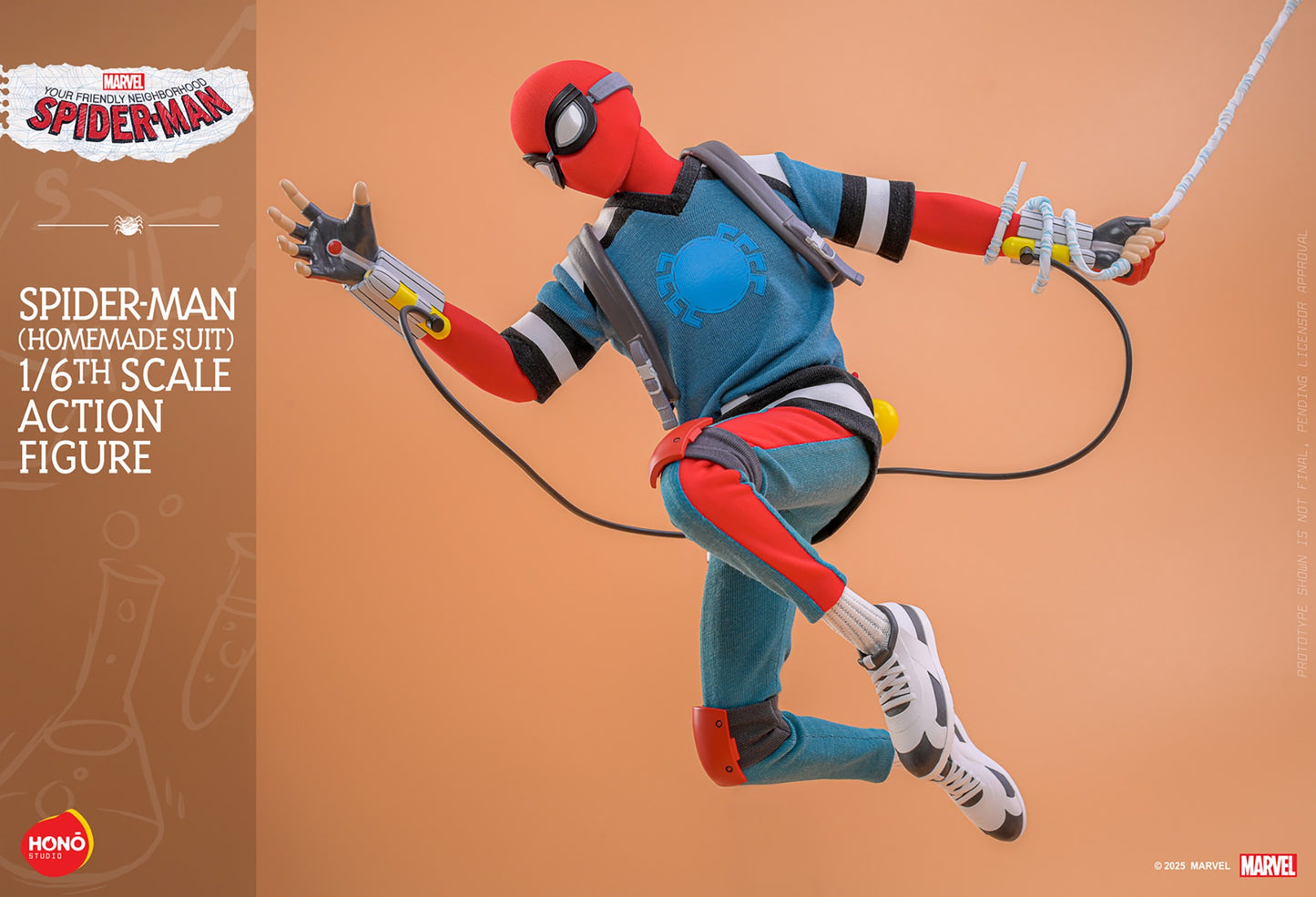 (Preorder) Hot Toys HS07 HONŌ STUDIO Your Friendly Neighborhood Spider-Man [Spider-Man] (Homemade Suit) 1/6 Scale Collectible Figure