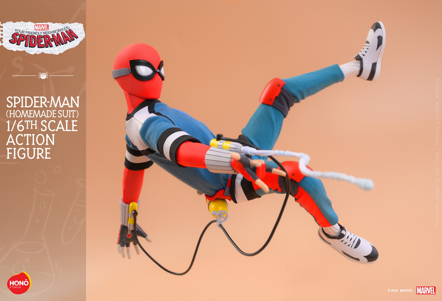(Preorder) Hot Toys HS07 HONŌ STUDIO Your Friendly Neighborhood Spider-Man [Spider-Man] (Homemade Suit) 1/6 Scale Collectible Figure