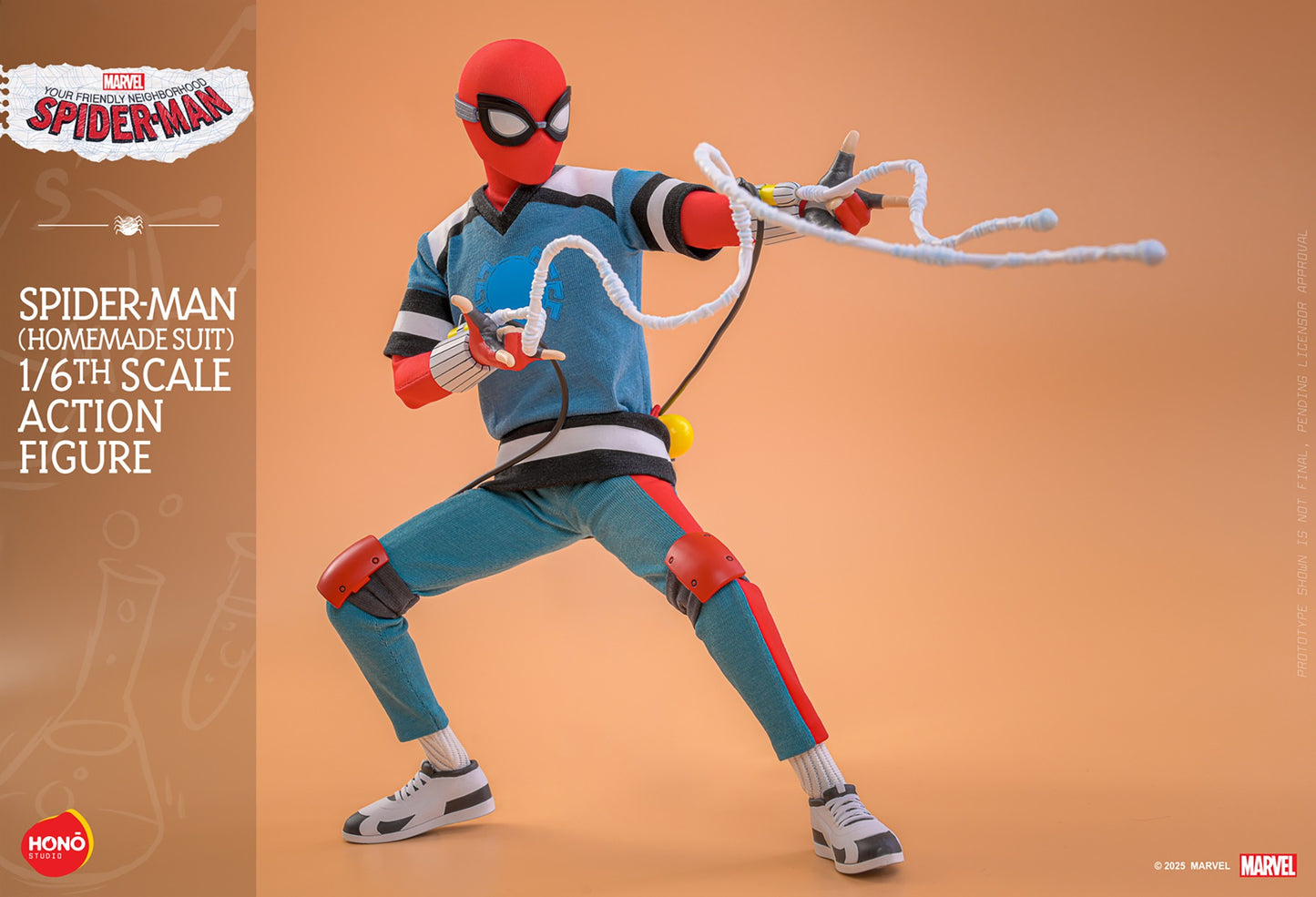 (Preorder) Hot Toys HS07 HONŌ STUDIO Your Friendly Neighborhood Spider-Man [Spider-Man] (Homemade Suit) 1/6 Scale Collectible Figure