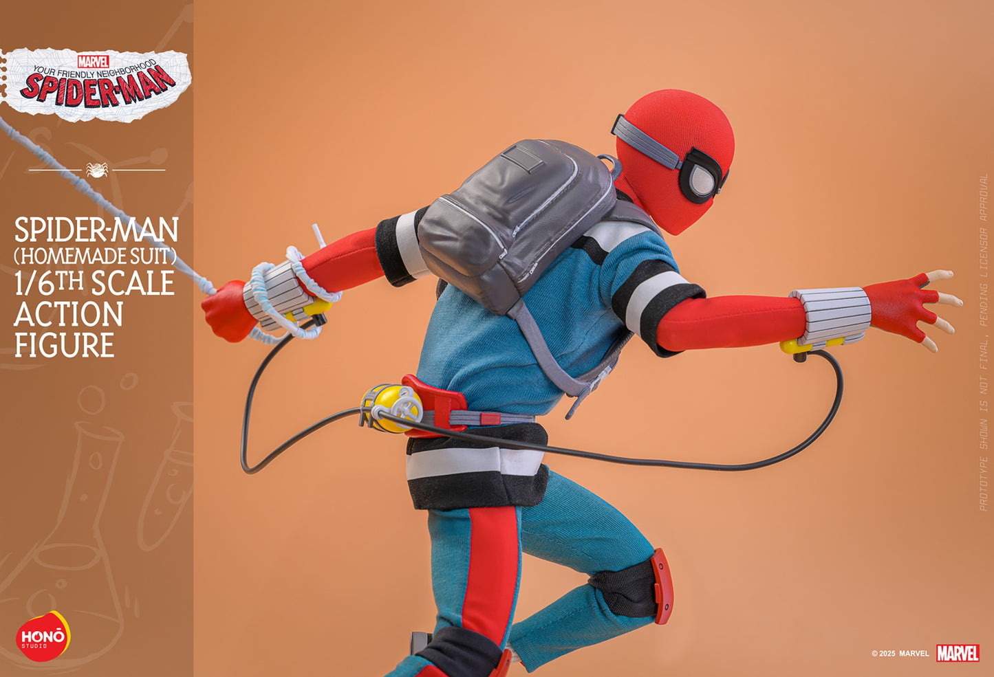 (Preorder) Hot Toys HS07 HONŌ STUDIO Your Friendly Neighborhood Spider-Man [Spider-Man] (Homemade Suit) 1/6 Scale Collectible Figure