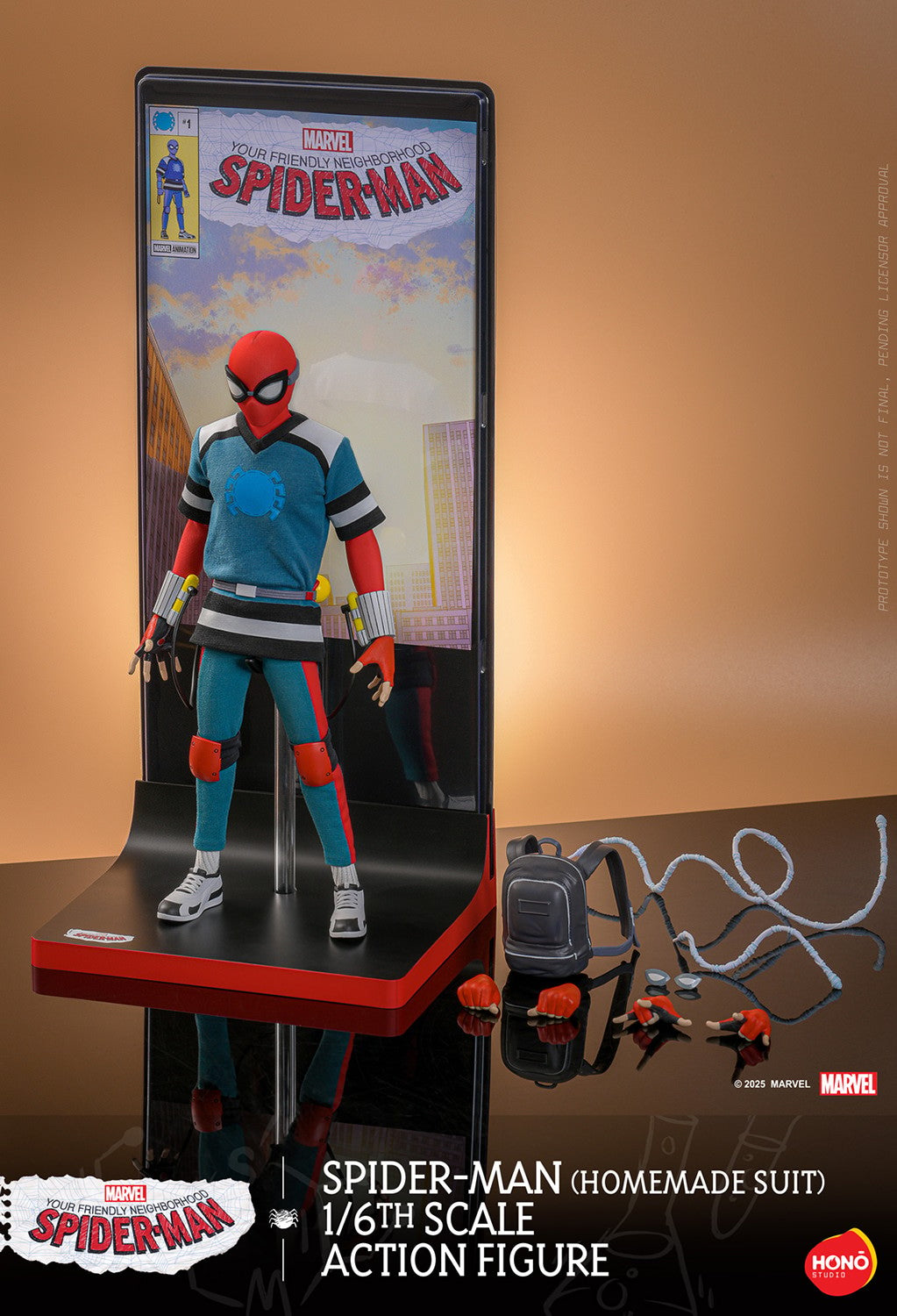 (Preorder) Hot Toys HS07 HONŌ STUDIO Your Friendly Neighborhood Spider-Man [Spider-Man] (Homemade Suit) 1/6 Scale Collectible Figure