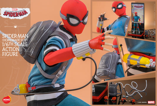 (Preorder) Hot Toys HS07 HONŌ STUDIO Your Friendly Neighborhood Spider-Man [Spider-Man] (Homemade Suit) 1/6 Scale Collectible Figure