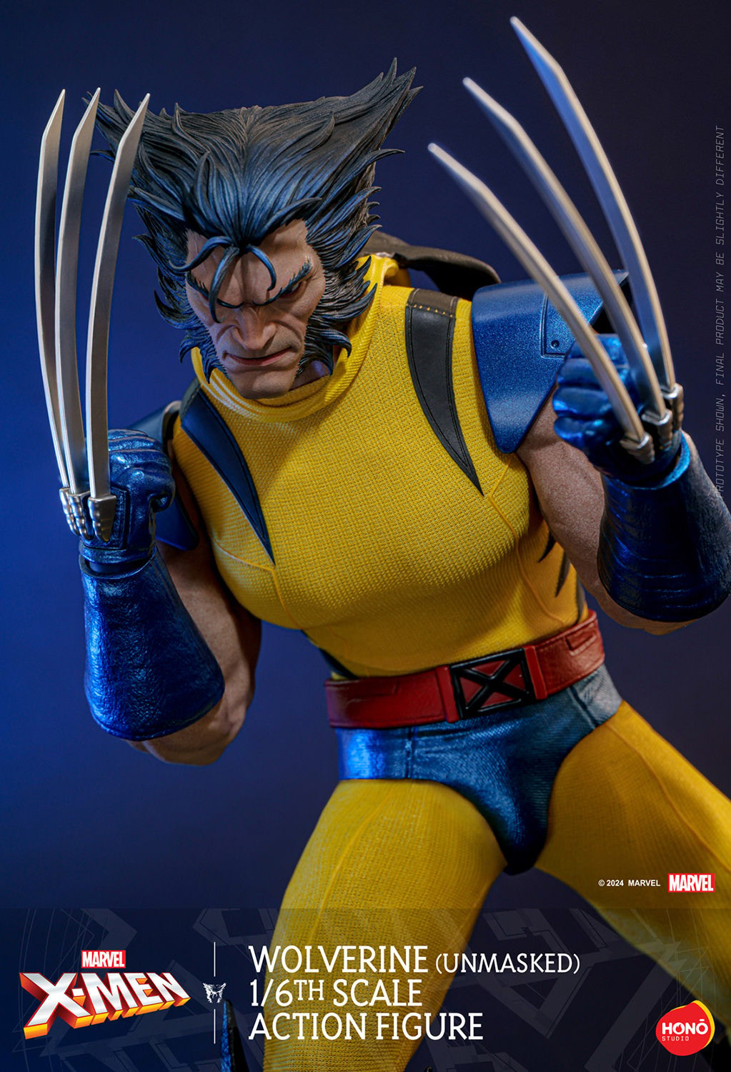 Hot Toys HS06 Hono Studio  X Men [Wolverine] (Unmasked Version) 1/6 Scale Collectible Figure