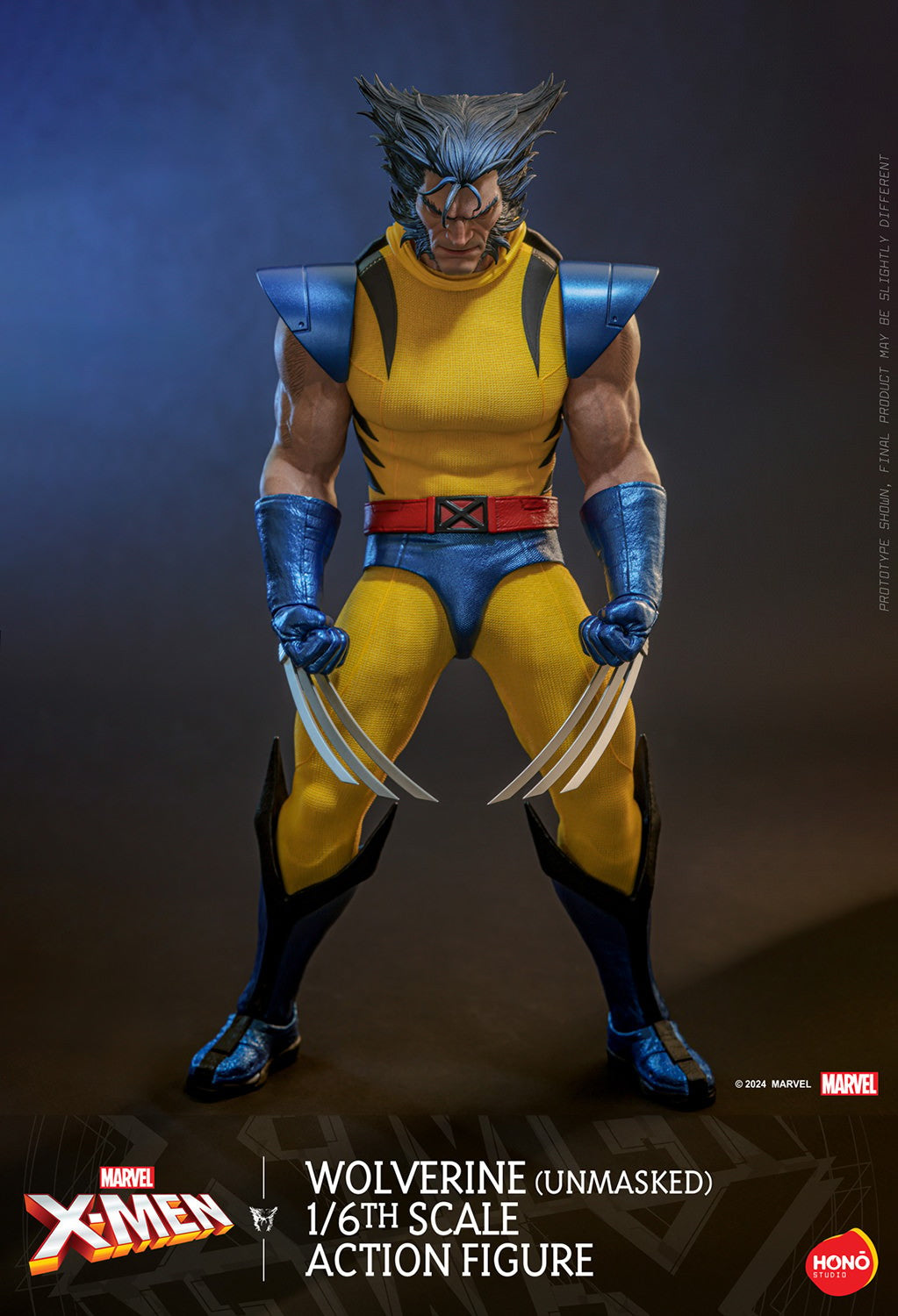 Hot Toys HS06 Hono Studio  X Men [Wolverine] (Unmasked Version) 1/6 Scale Collectible Figure