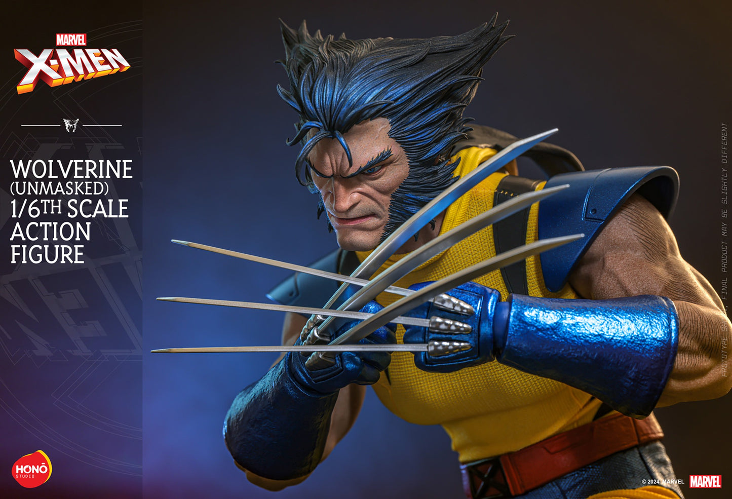 Hot Toys HS06 Hono Studio  X Men [Wolverine] (Unmasked Version) 1/6 Scale Collectible Figure