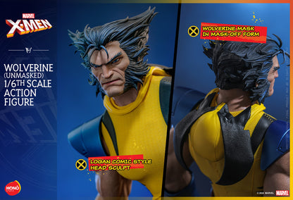 Hot Toys HS06 Hono Studio  X Men [Wolverine] (Unmasked Version) 1/6 Scale Collectible Figure