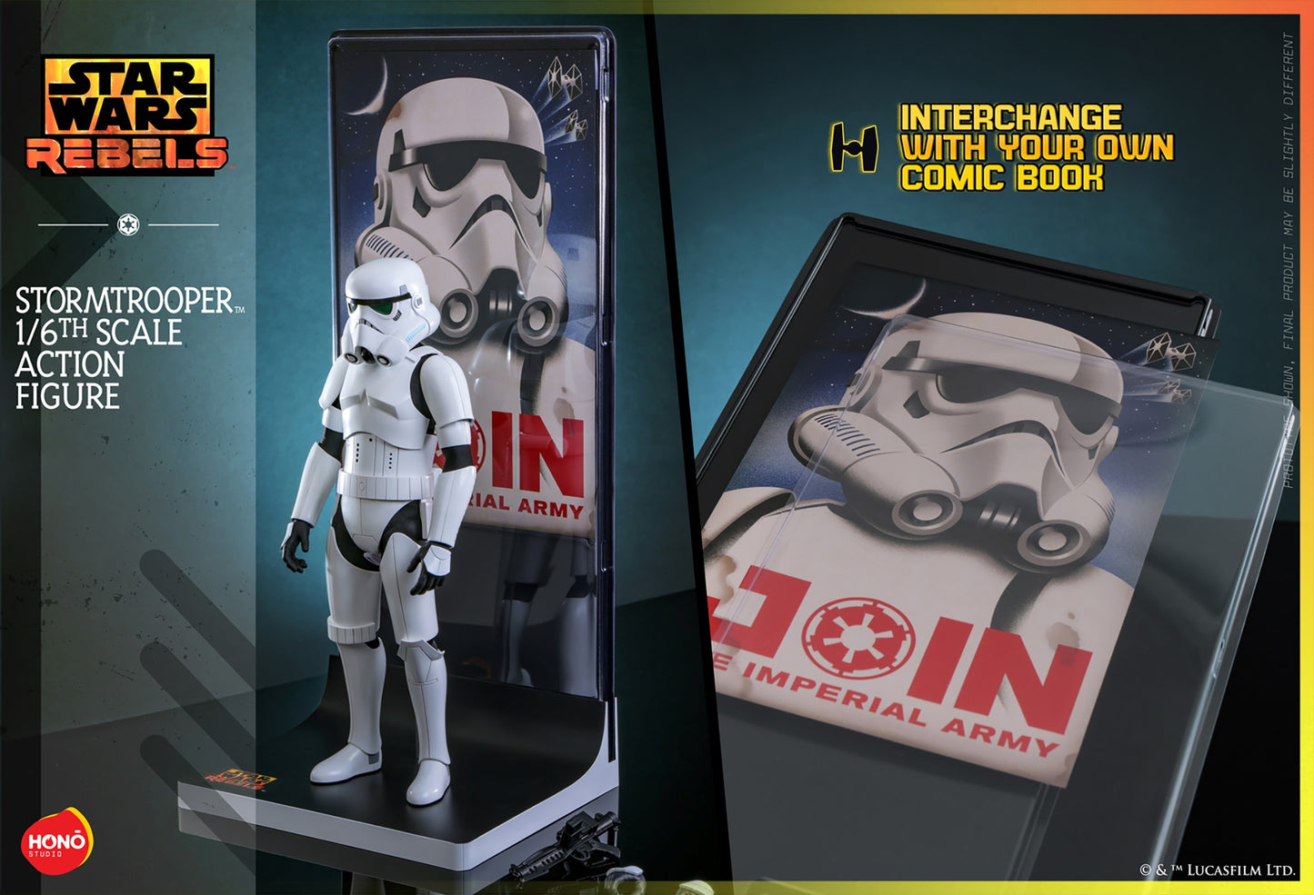 (Preorder) Hot Toys HS08 Hono Studio Star Wars [Rebels Stormtrooper] 1/6th scale Collectible Figure