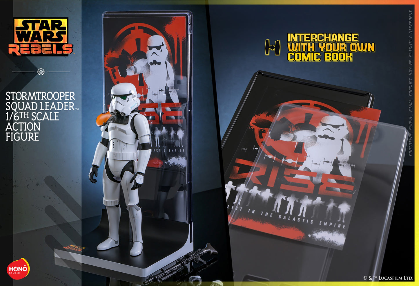 (Preorder) Hot Toys HS09 Hono Studio Star Wars: Rebel [Stormtrooper Squad Leader] 1/6 Scale Collectible Figure