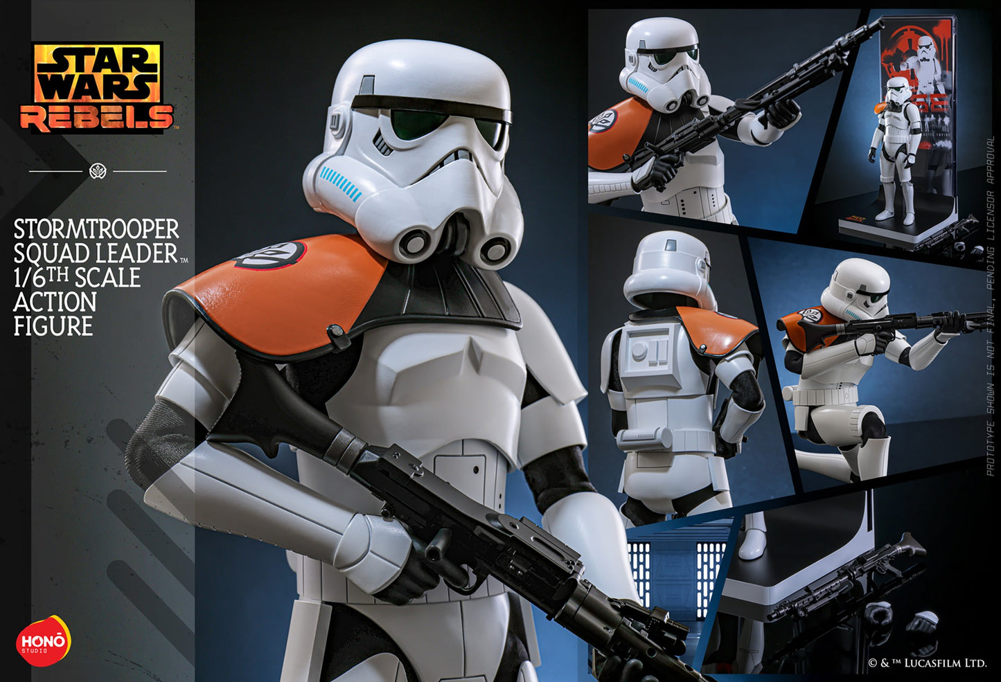 (Preorder) Hot Toys HS09 Hono Studio Star Wars: Rebel [Stormtrooper Squad Leader] 1/6 Scale Collectible Figure