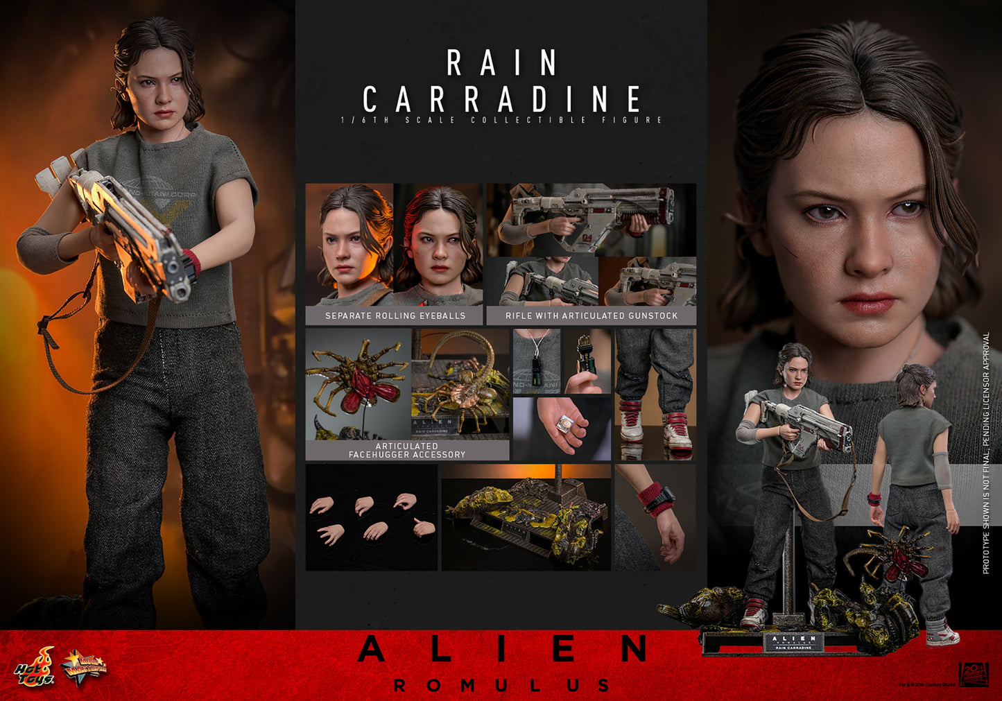(Preorder) Hot Toys MMS793 Alien: Romulus [Rain Carradine] 1/6 Scale Collectible Figure