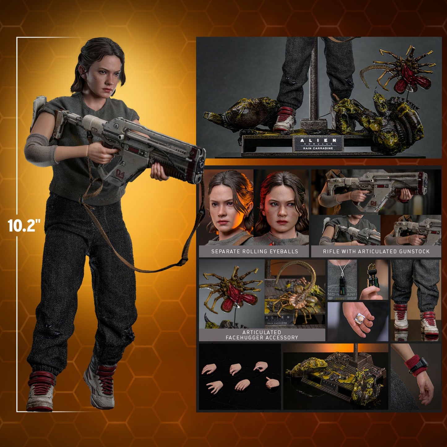(Preorder) Hot Toys MMS793 Alien: Romulus [Rain Carradine] 1/6 Scale Collectible Figure